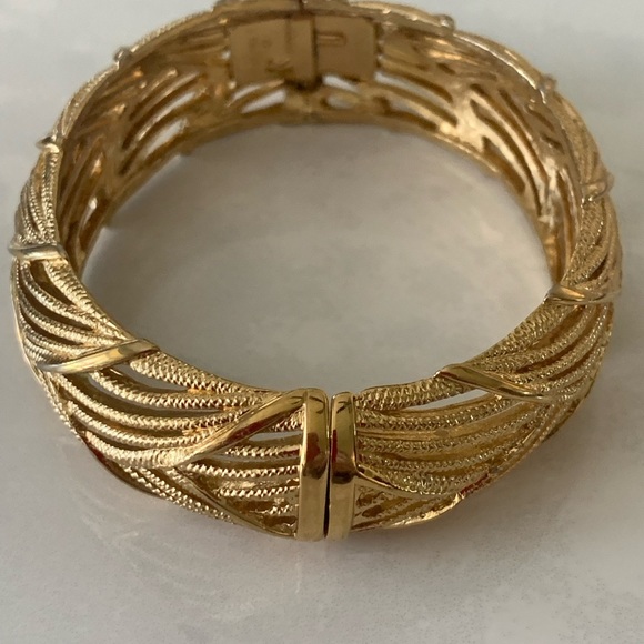 Gold bangles by Monet - Picture 10 of 10